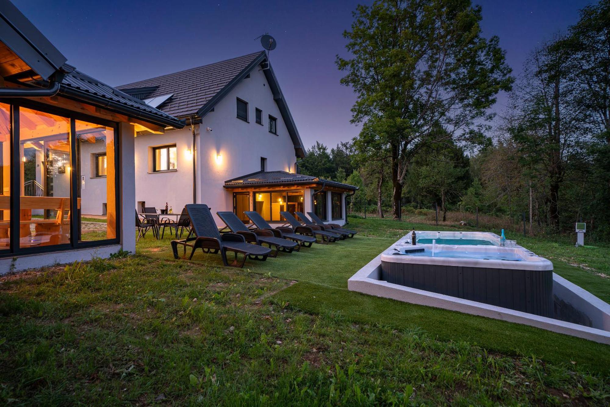 Villa Plitvice House Angelina Saborsko Exterior foto