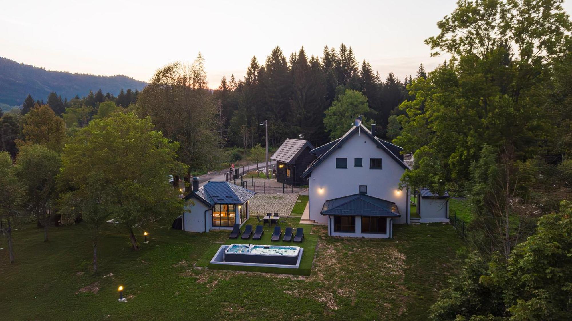 Villa Plitvice House Angelina Saborsko Exterior foto